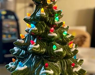 Vintage Ceramic Christmas Tree