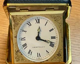 Westclox Travel Clock - Made in Germany