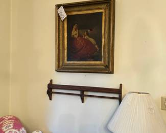 Antique frame, Small Plate Rack