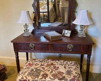 Antique Mahogany Dressing Table