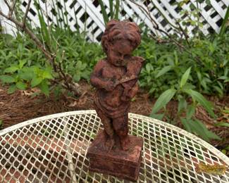 Small Cast Iron Cherub
