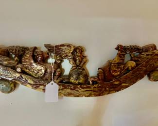 Antique Venetian Gondola Crest