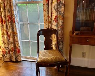Antique Empire Mahogany Side Chair