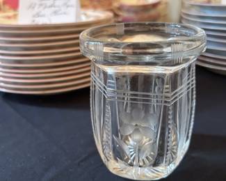 Heisey Condiment jar