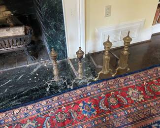 Brass Andirons