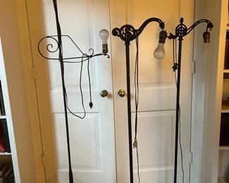 Antique Iron Floor Lamps