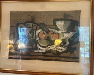 George Barque Lithograph Print