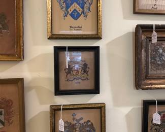 Large Selection of Coat of Arms