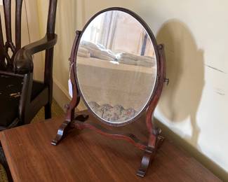 Oval Dressing Mirror