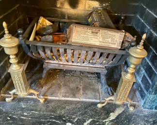 Brass Andirons