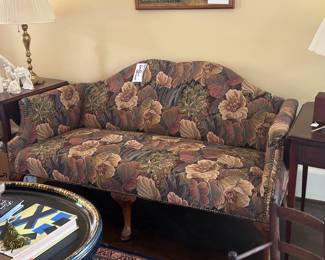 Camel Back Sofa