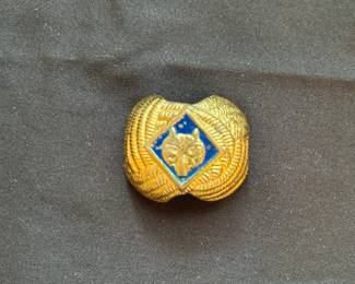 Boy Scout Wolf Rank Neck Scarf holder