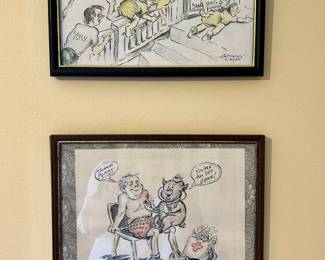 Frank Spangler, Sr. "Spang" cartoonist for the Montgomery Advertiser