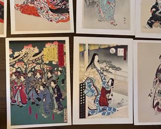 Antique Wood Block Prints