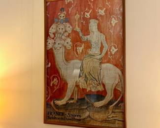 French Poster from Apolycapse Tapestry