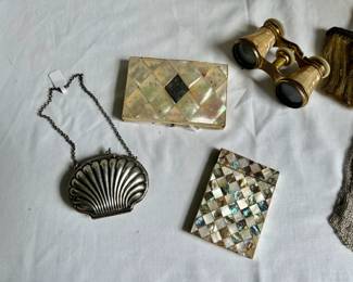 Mother of Pearl Card Cases