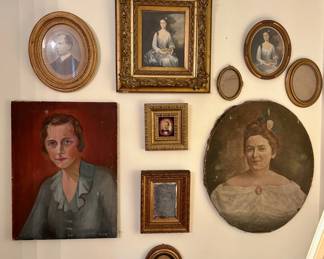 Vintage Portraits and Frames