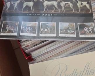 Owner was a stamp collector