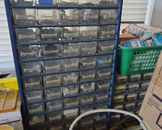 Drawers to explore filled with tools and odds and ends