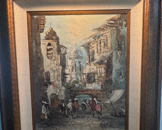 Pablo Espana Vintage Spanish Scene
