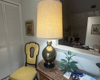 Large Brass Table Lamp