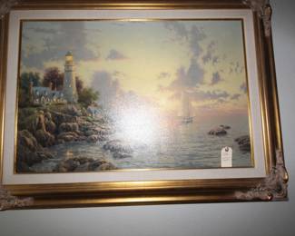 Thomas Kinkade "The Sea of Tranquility"