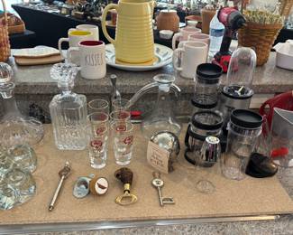 Empty decanters. How sad.