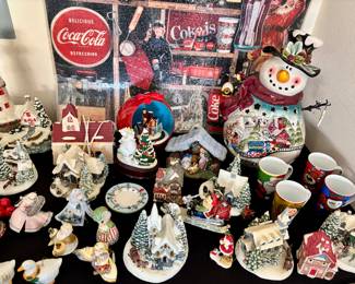 How ironic. A Christmas village here in The Villages.