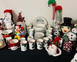 Christmas dishes for that once-a-year appearance.