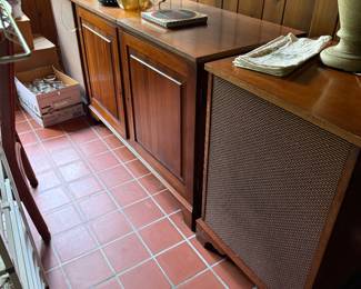 Vintage stereo cabinet