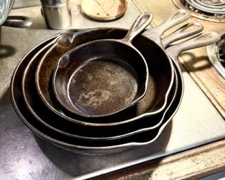 Cast-iron pans