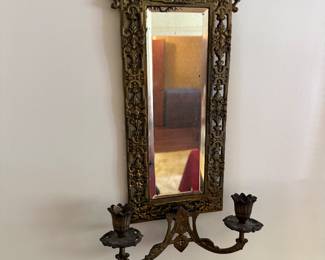 Pair antique sconces