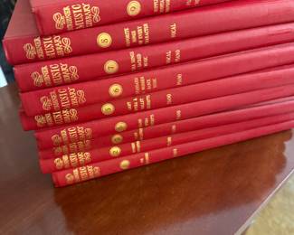 Set of music books