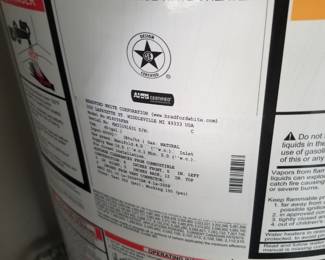 40-gallon GAS hot water heater