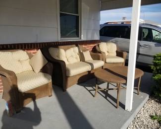Porch conversation set