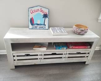 Entertainment console