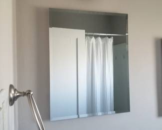 Vanity mirror; light