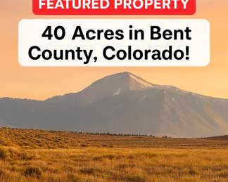 40 Acres in Bent County, Colorado
