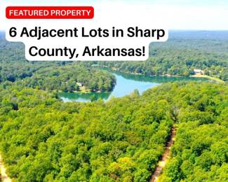 6 Adjacent Lot Package Ozark Acres