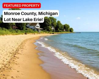 Monroe County, Michigan Lot Near Lake Erie