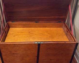 Antique Steamer Trunk 