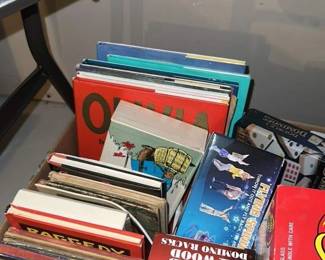 Collection of Books and Games 