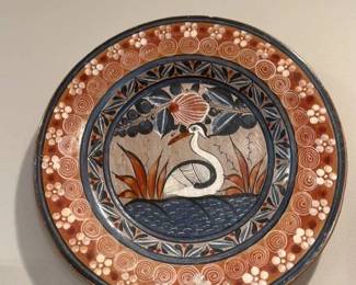 Antique Decorative Ceramic Plate