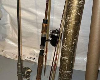 Vintage Fishing Rods and Reels 