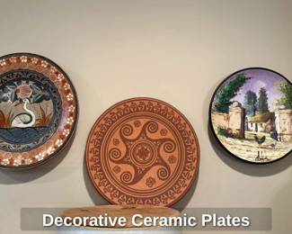 Decorative Ceramic Plates 