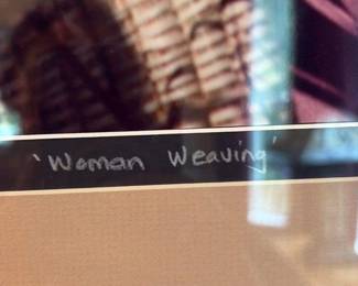 Woman Weaving 
