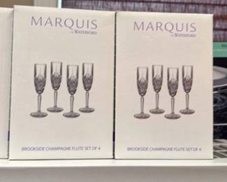 Marquis by Waterford Brookside Champagne Flutes 