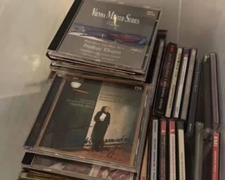 Collection of Classical and World Music CDs 