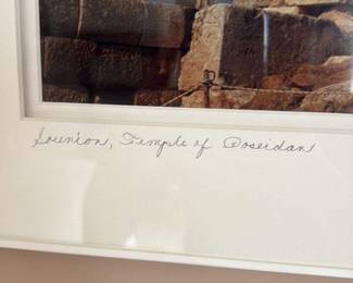 Temple of Poseidon at Sounion Photograph 