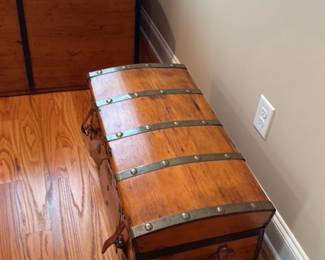 Antique Steamer Trunk 